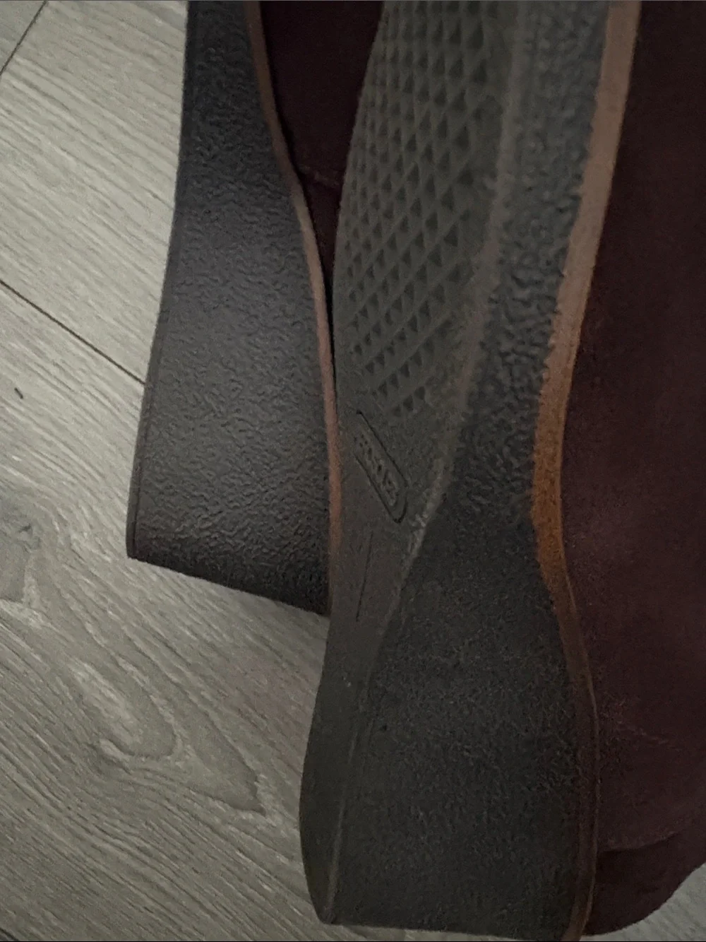 AEROSOLES Tall Suede Over-the-Knee Boots in Dark Brown